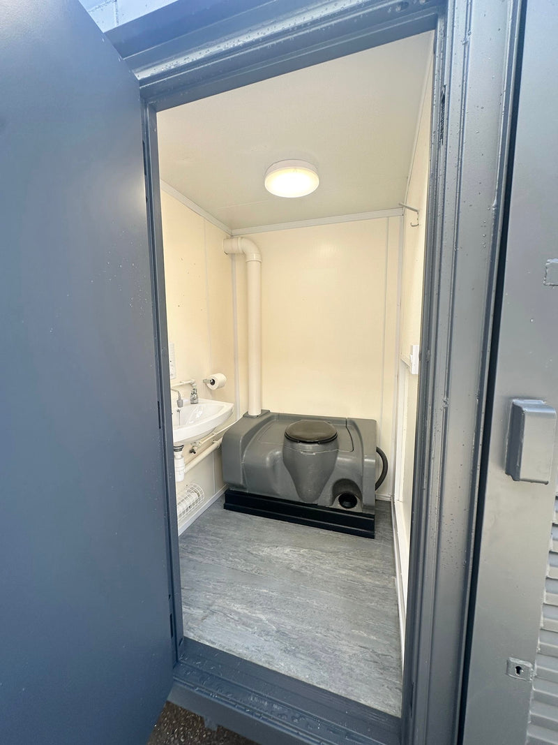 24x9ft | Static Welfare | Office, Toilet, Canteen, Generator Room | Portable | Anti-Vandal | No 1221