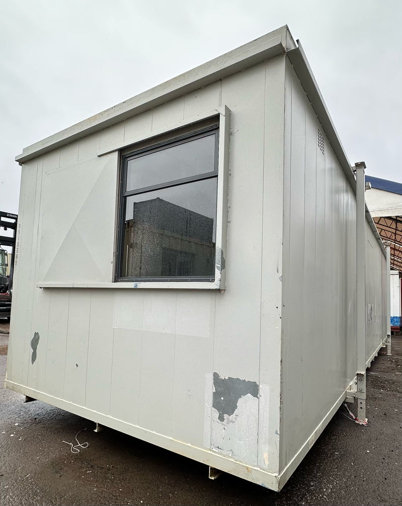 32x10ft | Open Plan Canteen / Office | Portable Anti-Vandal Building | Site Accommodation | Reduced |No 1410