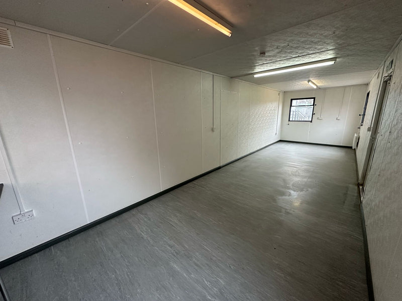 32x10ft | Open Plan Canteen / Office | Portable Anti-Vandal Building | Site Accommodation | Reduced |No 1410