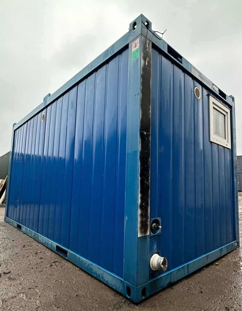 16 x 8 ft | 3 + 1 Toilet Block | Portable Building | Site Accommodation | Reduced | No 1233