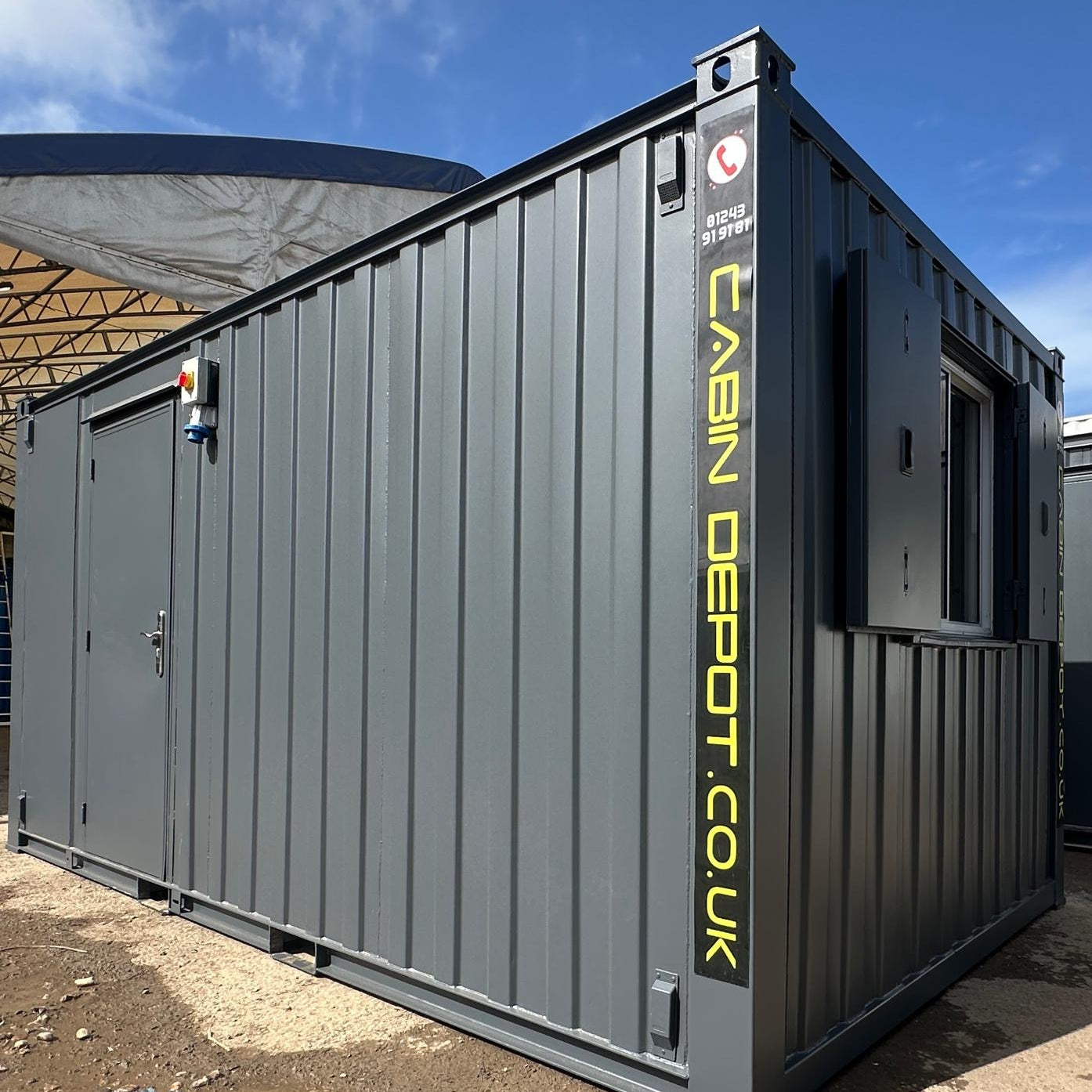 16x9 ft | Canteen / Office | Open Plan | Portable Building | Anti-Vandal | No 1738