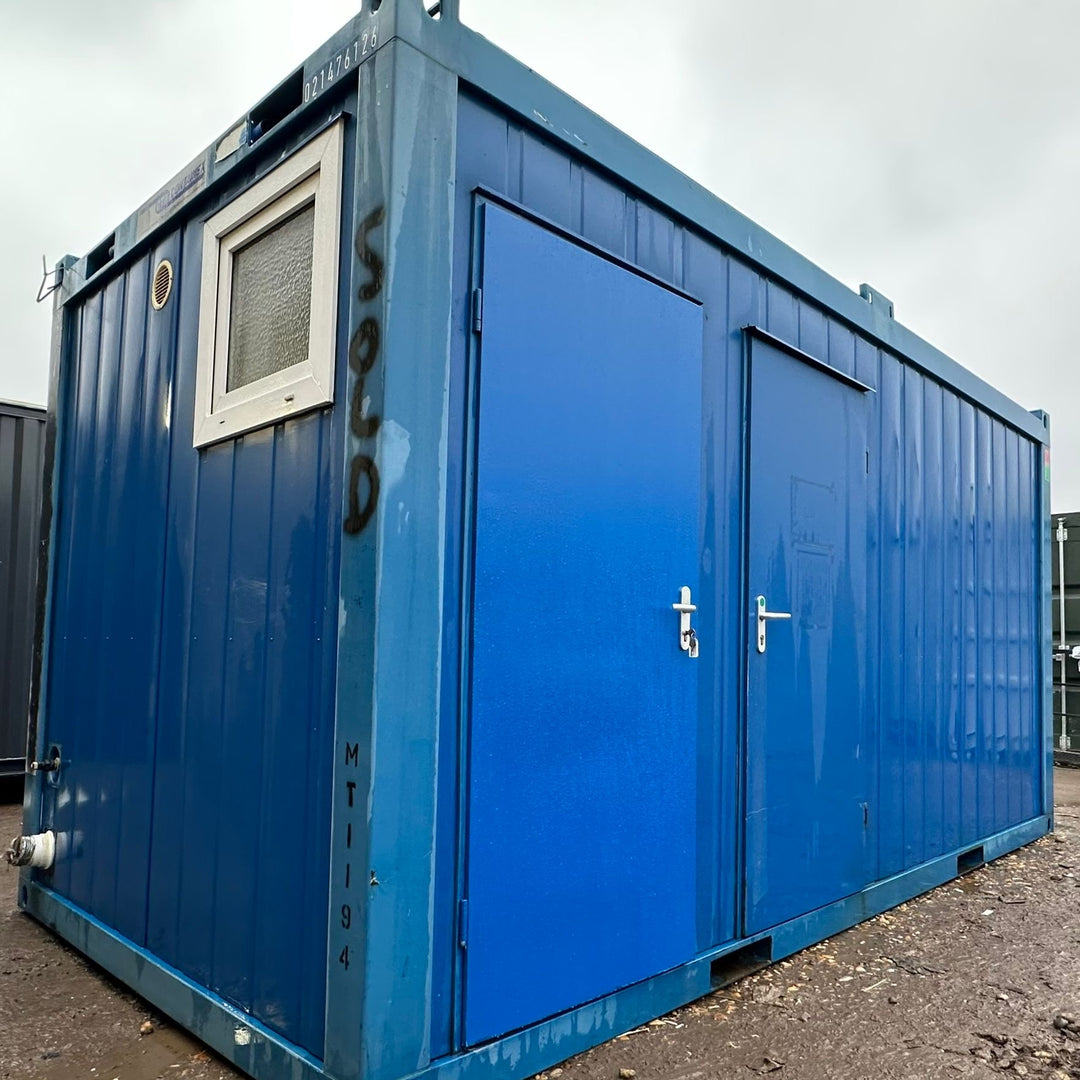 16 x 8 ft | 3 + 1 Toilet Block | Portable Building | Site Accommodation | Reduced | No 1233