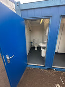 16 x 8 ft | 3 + 1 Toilet Block | Portable Building | Site Accommodation | Reduced | No 1233