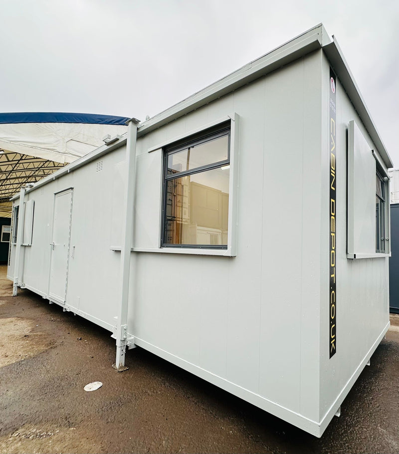 32x10ft Cabin | Canteen / Office | Anti-Vandal | Site Accommodation | No 1339