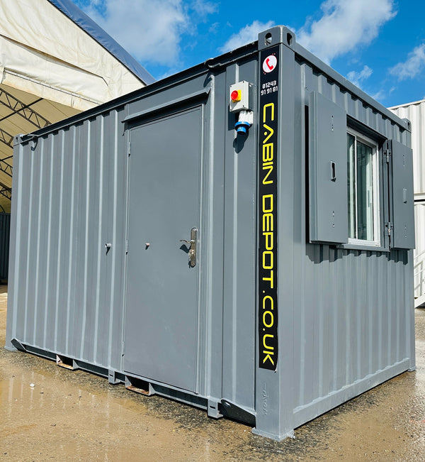 12x8 ft | Canteen / Office | Open Plan | Portable Building | Anti-Vandal | No 1514