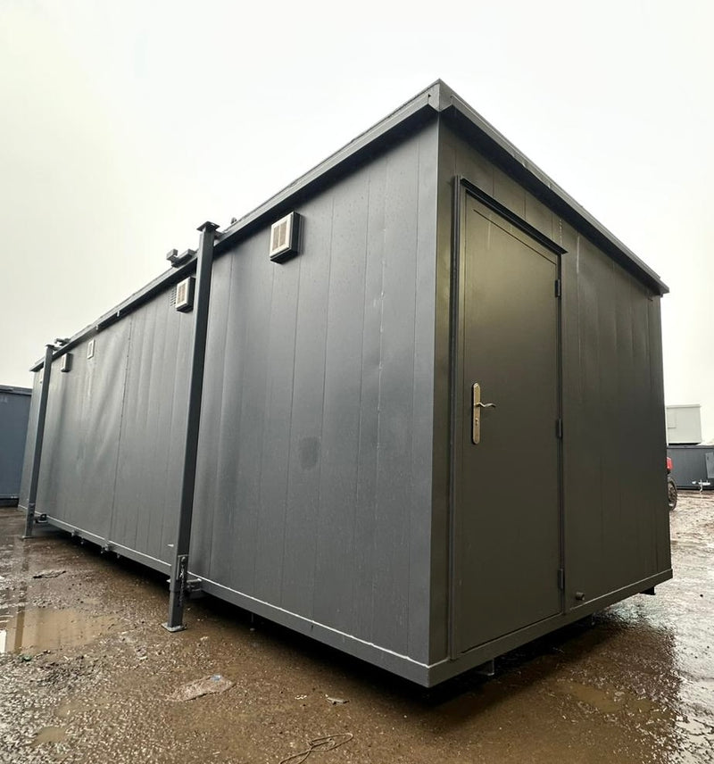 32x10ft | CUSTOM | Cabin / Container | 8 Bay Shower Block | Portable Anti-Vandal Building | Welfare | No 1063