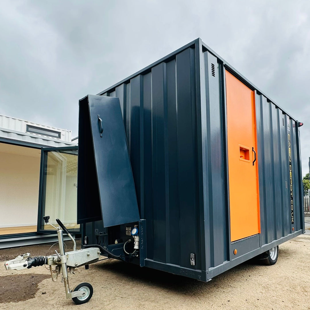 Groundhog Eco Towable Mobile Welfare | Towable Toilet & Canteen | Self Contained | Building Site Accommodation | Reduced | No 1026