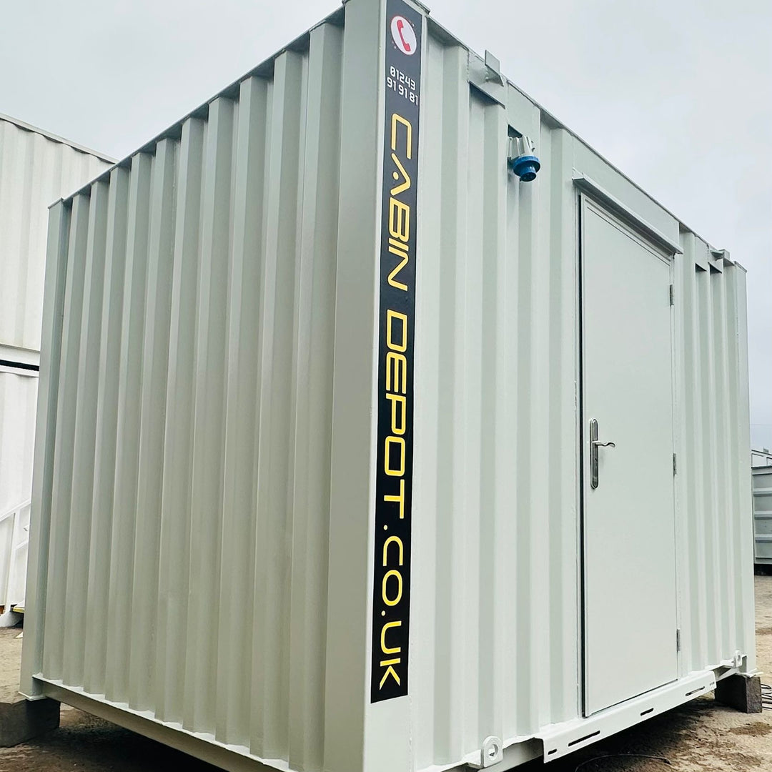 10x8 ft | Office / Garden Room | Open Plan | Portable Building | Anti-Vandal | No 1490