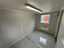 12 x 8 ft | Canteen / Office | Building Site Accommodation | Portable Anti-Vandal Cabin | Reduced | No 1253