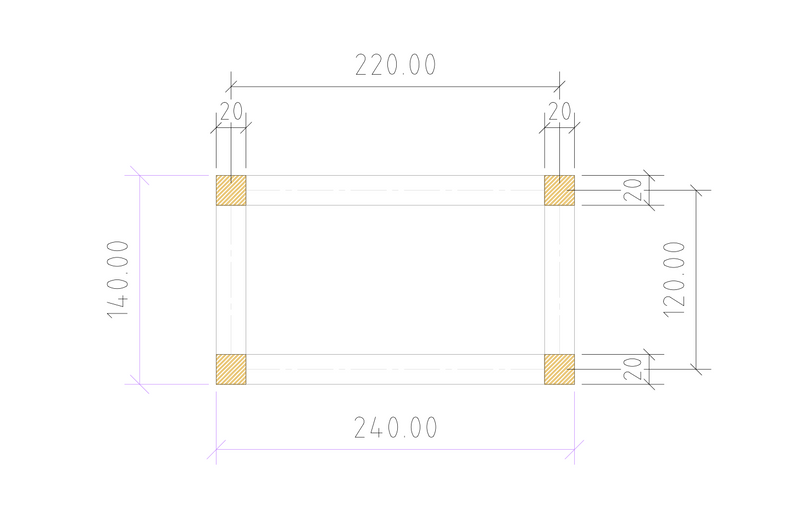 2.4x1.4M | Kiosk | Gate House | Office | Open Plan | Security Hut | Portable Building | No 798