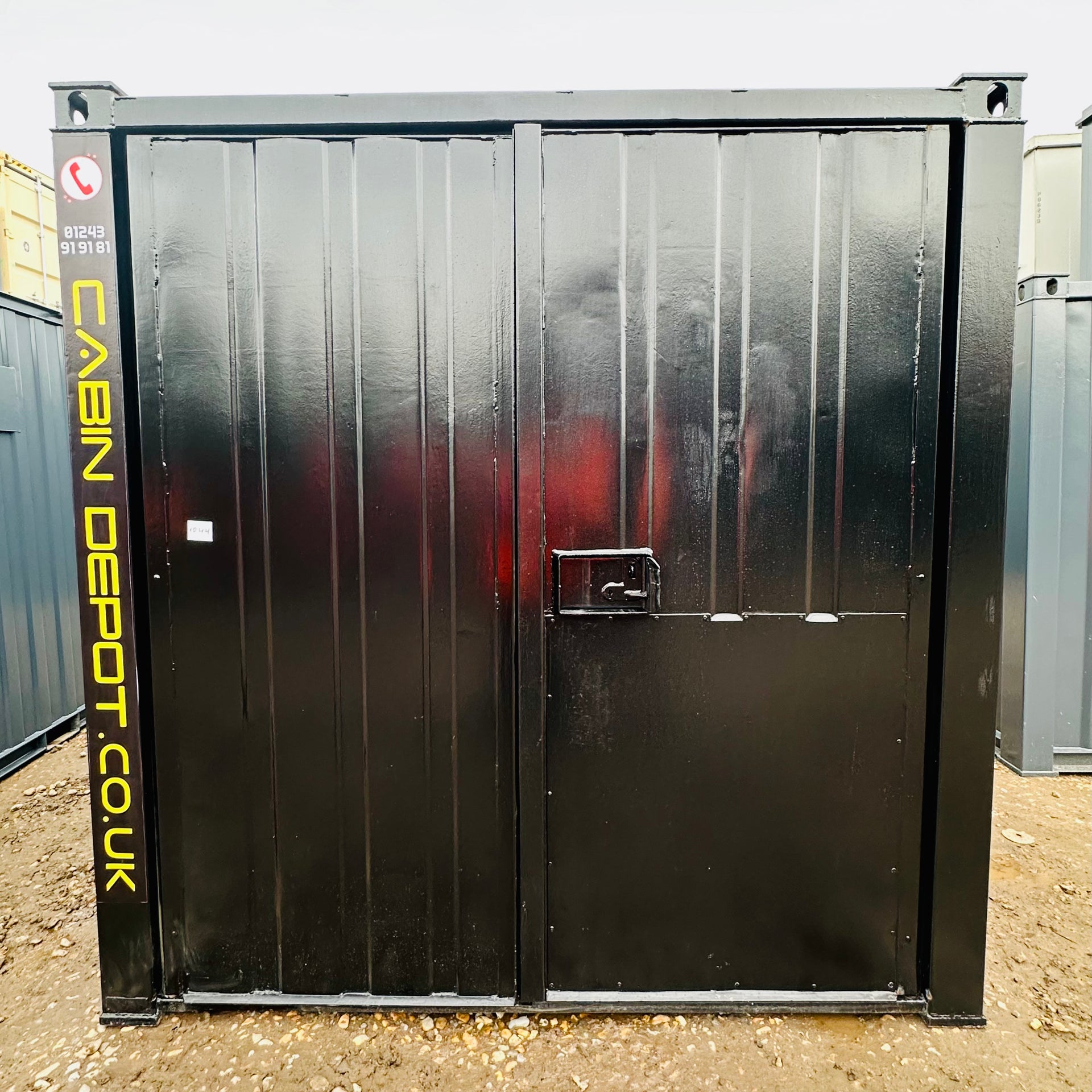 10x8 ft | Steel Secure Storage Container | Store Container | Anti-Vandal | No 1044