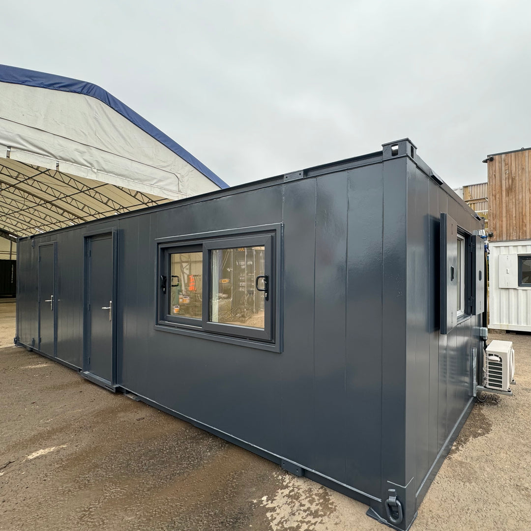 32x10ft Cabin | CUSTOM | Canteen / Office | 2 Rooms | Anti-Vandal Cabin | Portable Building | No 1129