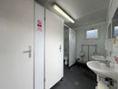 16 x 8 ft | 3 + 1 Toilet Block | Portable Building | Site Accommodation | Reduced | No 1793