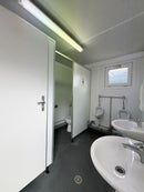 16 x 8 ft | 3 + 1 Toilet Block | Portable Building | Site Accommodation | Reduced | No 1793