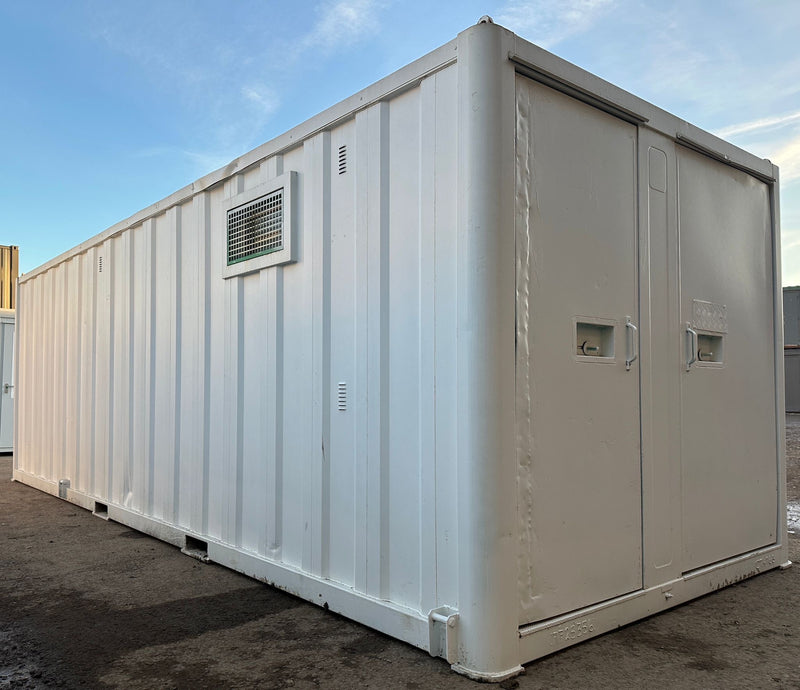 25x9ft | Static Welfare Unit | Office, Toilet, Canteen, Drying Room & Generator 6KVA | Welfare | Anti-Vandal | Building Site Accommodation | Portable Anti-Vandal | Reduced | No 1647