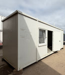 20x7.5ft | Office / Canteen | Building Site Accommodation | Portable Anti-Vandal Cabin | Reduced | No 1818