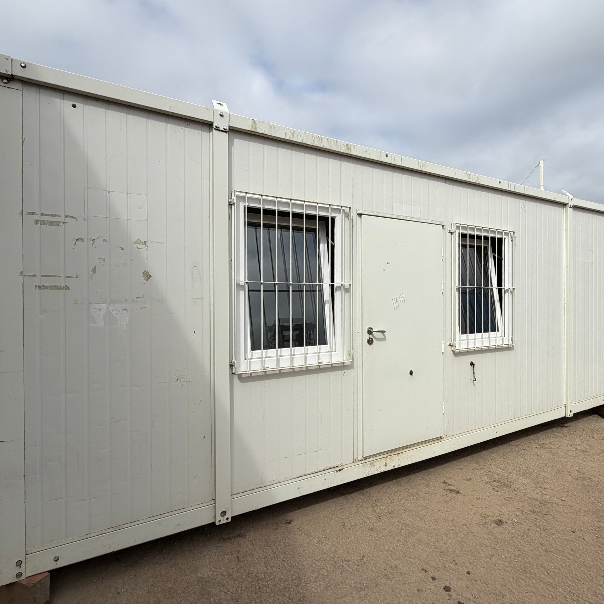 20x7.5ft | Office / Canteen | Building Site Accommodation | Portable Anti-Vandal Cabin | Reduced | No 1818