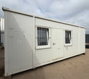 20x7.5ft | Office / Canteen | Building Site Accommodation | Portable Anti-Vandal Cabin | Reduced | No 1818