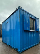 12 x 8 ft | Canteen / Office | Building Site Accommodation | Portable Anti-Vandal Cabin | Reduced | No 1685