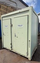 Double Toilet Block | Male & Female WC | 8x5 Ft | Portable Toilet Block | 1+1 Toilet Block | No 1542