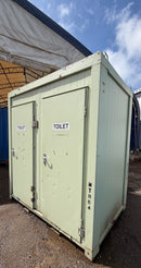 Double Toilet Block | Male & Female WC | 8x5 Ft | Portable Toilet Block | 1+1 Toilet Block | No 1542