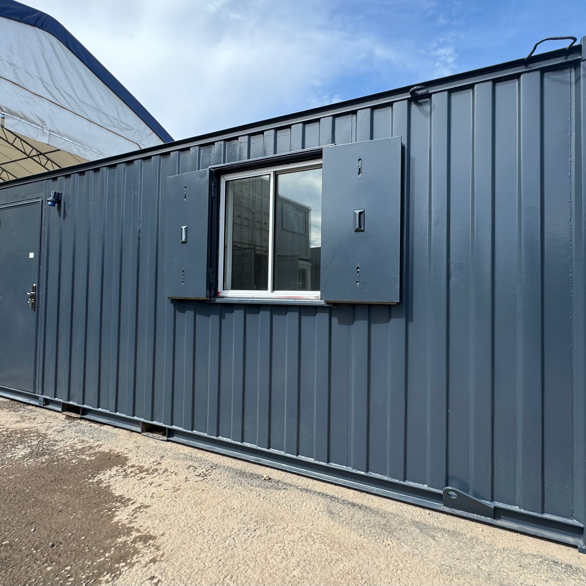 24x9 ft | Open Plan Office | Site Accommodation | Anti-Vandal Cabin | No 1214