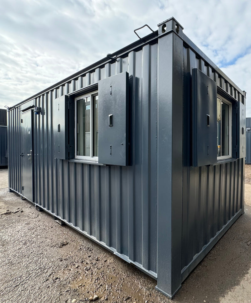 21x8ft | Office | Cabin / Container | Portable Anti-Vandal Building | No 1228