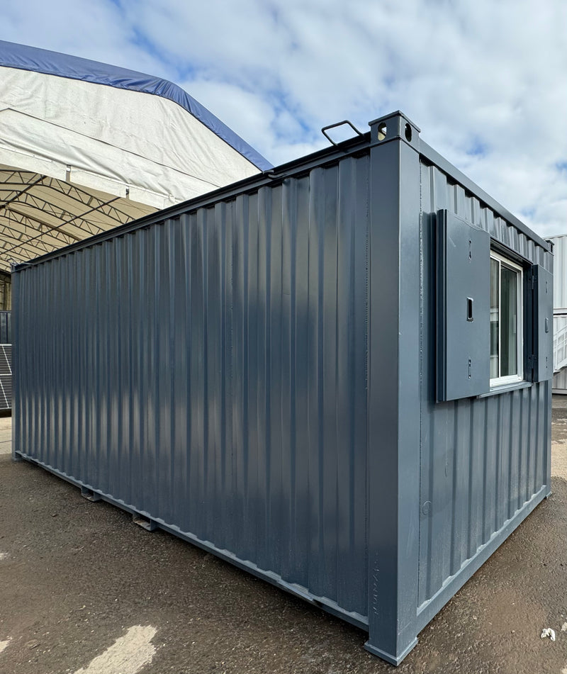 21x8ft | Office | Cabin / Container | Portable Anti-Vandal Building | No 1228