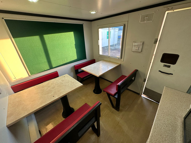 25x9ft | Static Welfare Unit | Office, Toilet, Canteen, Drying Room & Generator 6KVA | Welfare | Anti-Vandal | Building Site Accommodation | Portable Anti-Vandal | Reduced | No 1647