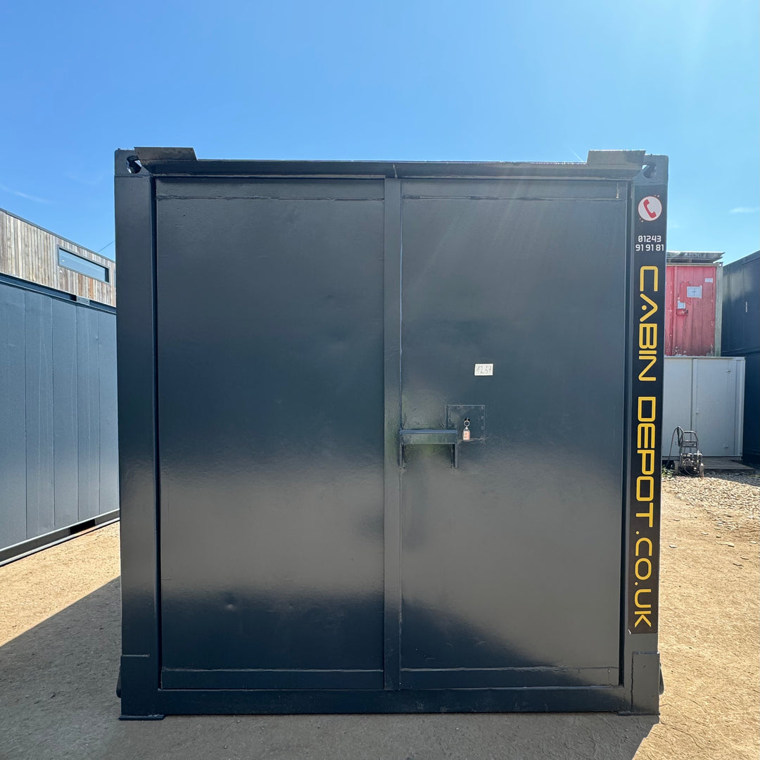 12 X 8 ft | Steel Secure Store | Anti-Vandal Storage Container | No 1257
