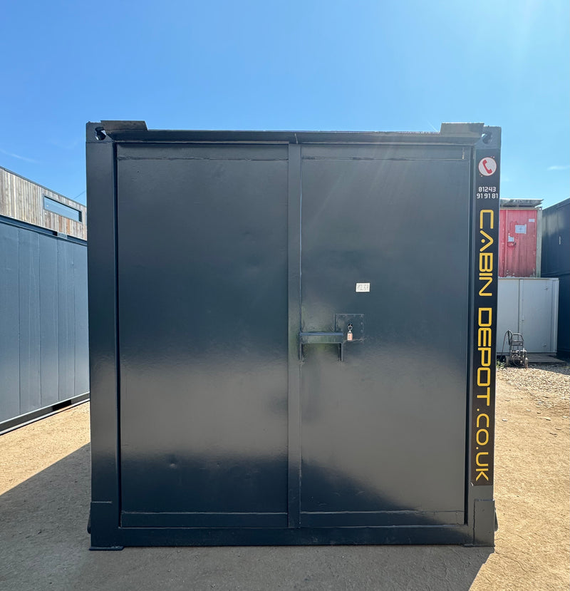 12 X 8 ft | Steel Secure Store | Anti-Vandal Storage Container | No 1257