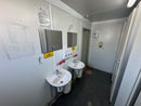 16 x 8 ft | 3 + 1 Toilet Block | Portable Building | Site Accommodation | Reduced | No 1797