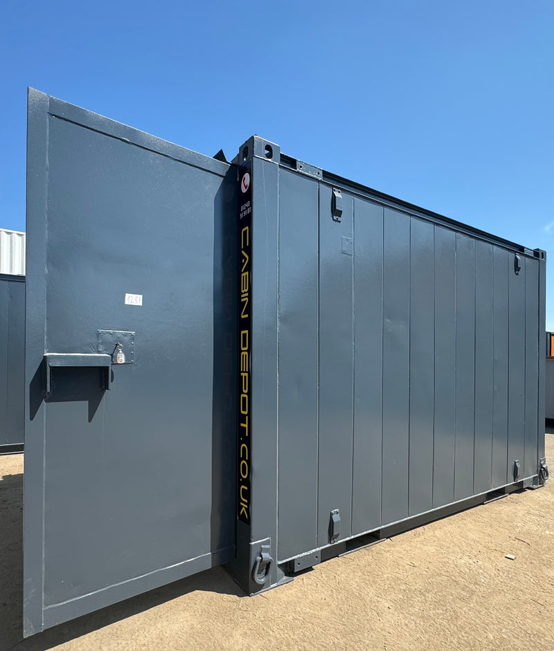 12 X 8 ft | Steel Secure Store | Anti-Vandal Storage Container | No 1257