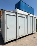 16x9ft | 3 + 1 Toilet Block | Portable Building | Site Accommodation | Reduced | No 1170
