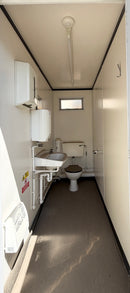 16x9ft | 3 + 1 Toilet Block | Portable Building | Site Accommodation | Reduced | No 1170