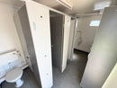 16x9ft | 3 + 1 Toilet Block | Portable Building | Site Accommodation | Reduced | No 1170