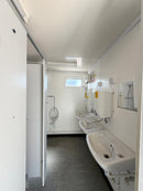 16x9ft | 3 + 1 Toilet Block | Portable Building | Site Accommodation | Reduced | No 1170
