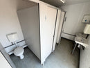 16x9ft | 3 + 1 Toilet Block | Portable Building | Site Accommodation | Reduced | No 1691