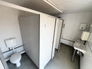 16x9ft | 3 + 1 Toilet Block | Portable Building | Site Accommodation | Reduced | No 1691