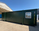 32x10ft Custom Cabin | Canteen / Office / Drying Room / WC / Shower | Welfare Unit | No 1719