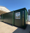 32x10ft Custom Cabin | Canteen / Office / Drying Room / WC / Shower | Welfare Unit | No 1719