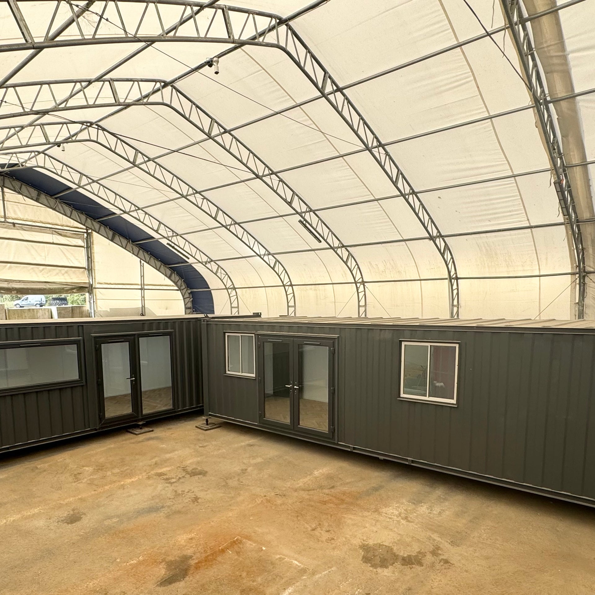 32x10ft Cabins | 2 Units | JOINED | Office / Canteen / Toilets | CUSTOM Welfare | No 1299