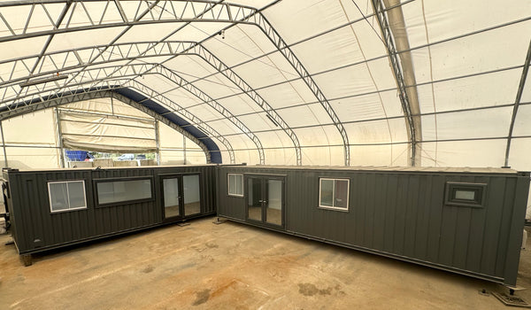 32x10ft Cabins | 2 Units | JOINED | Office / Canteen / Toilets | CUSTOM | No 1299