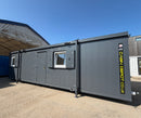 32x10ft Custom Cabin | Canteen / Office | WC/Wash Room/Shower Room | Kitchenette | No 1777