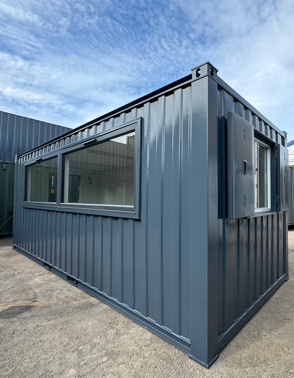 21 x8ft | CUSTOM Cabin | Office / Canteen | Picture Windows | Portable Building | No 1006