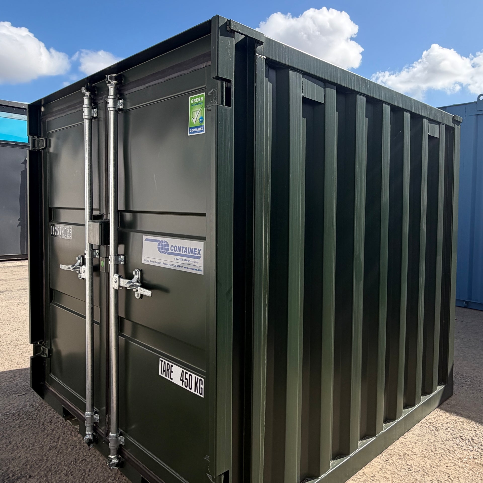 6.5x6.5ft | Steel Secure Storage Container | Bike Store | Motorcycle Store | Tool Store | No 1008