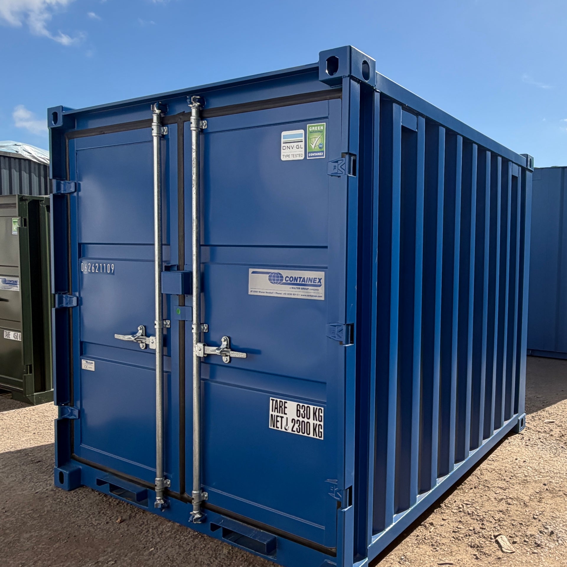 7x8ft | Steel Secure Storage Container | Bike Store | Motorcycle Store | Tool Store | No 1007