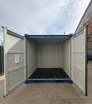 7x8ft | Steel Secure Storage Container | Bike Store | Motorcycle Store | Tool Store | No 1007