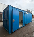 21x8ft | Office & Storage Unit 50/50 Split | Cabin / Container Store | Portable Anti-Vandal Building | Reduced | No 1868