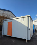 16x9ft | Drying Room / Changing Room | Building Site Accommodation | Portable Anti-Vandal Cabin | Reduced | No 1895